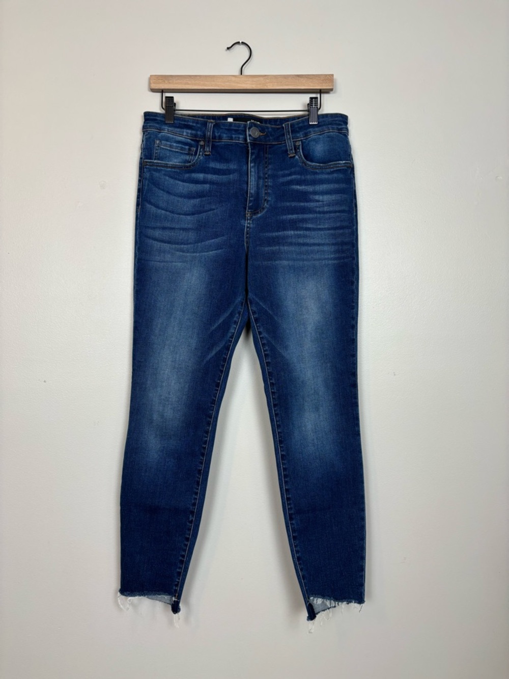 Kut From The Kloth Jeans Womens 10 Connie High Rise Ankle Skinny Denim in Blue